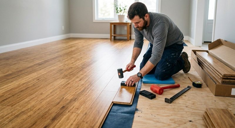 Bamboo Flooring Installation in Calvert County, MD