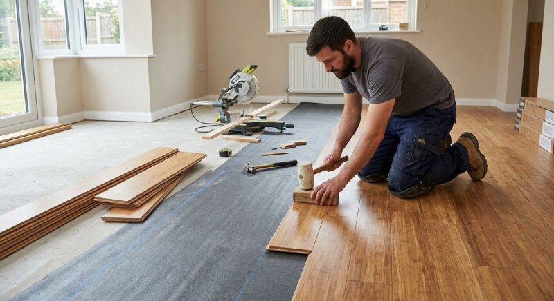 Bamboo Flooring Installation in Calvert County, MD