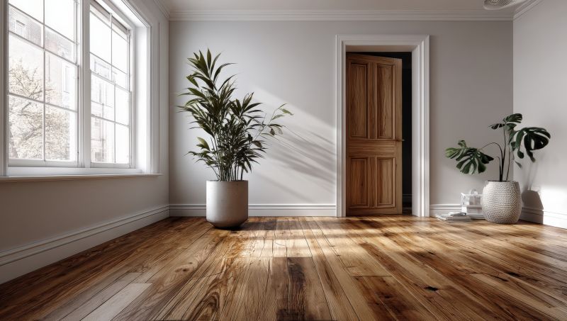 Dark Wood Floor Installation in Calvert County, MD