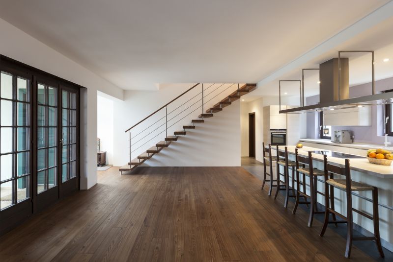 Dark Wood Floor Installation in Calvert County, MD