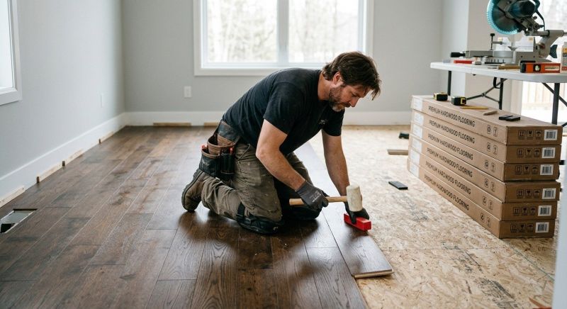 Hardwood Floor Installation in Hollywood, MD
