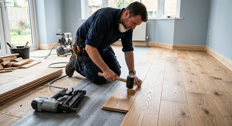 Hardwood Floor Installation in Huntingtown, MD