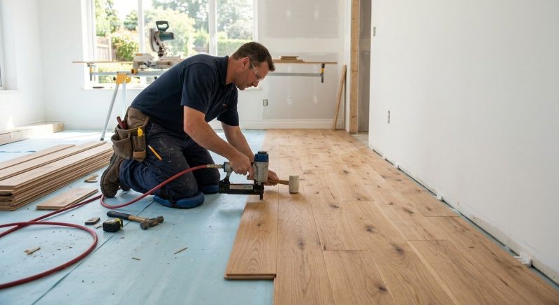 Hardwood Floor Installation in Calvert County, MD