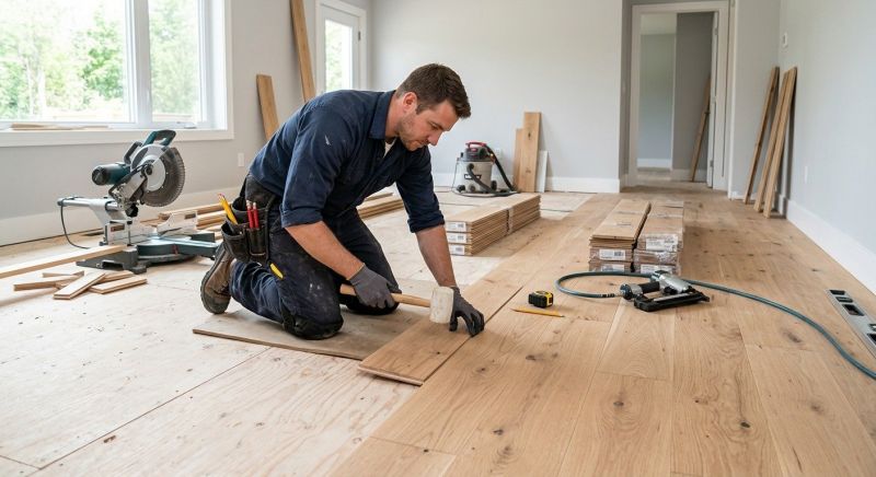 Hardwood Floor Installation in Saint Inigoes, MD