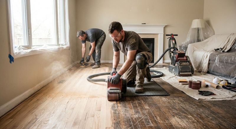 Hardwood Floor Renovation in Calvert County, MD