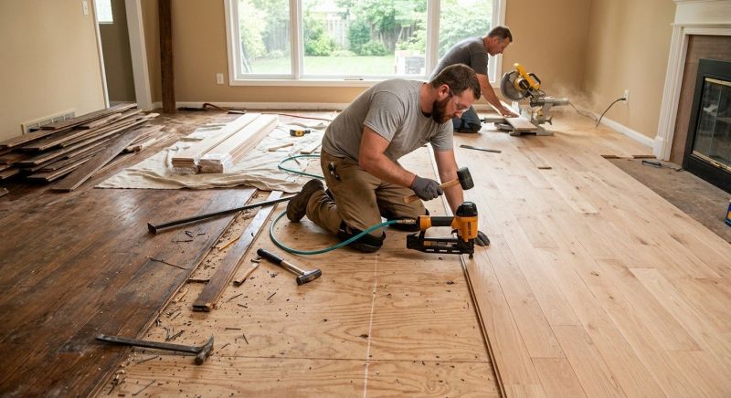 Hardwood Replacement in Cambridge, MD