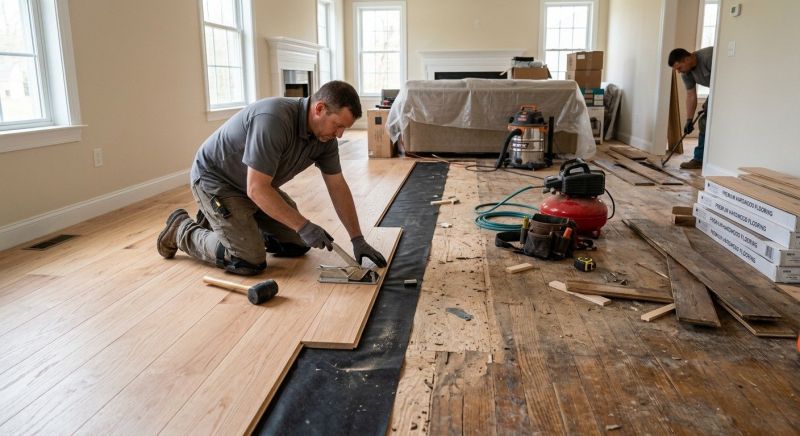 Hardwood Replacement in Great Mills, MD