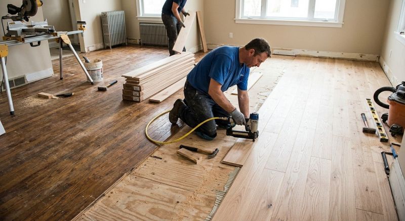 Hardwood Replacement in Lexington Park, MD