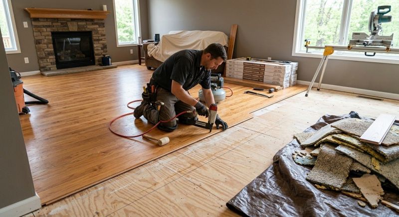 Hardwood Replacement in Lusby, MD
