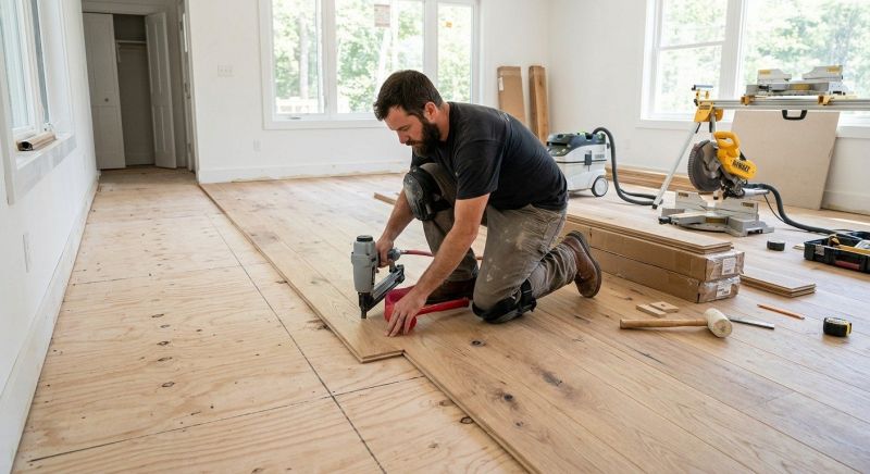 Oak Floor Installation in Saint Leonard, MD