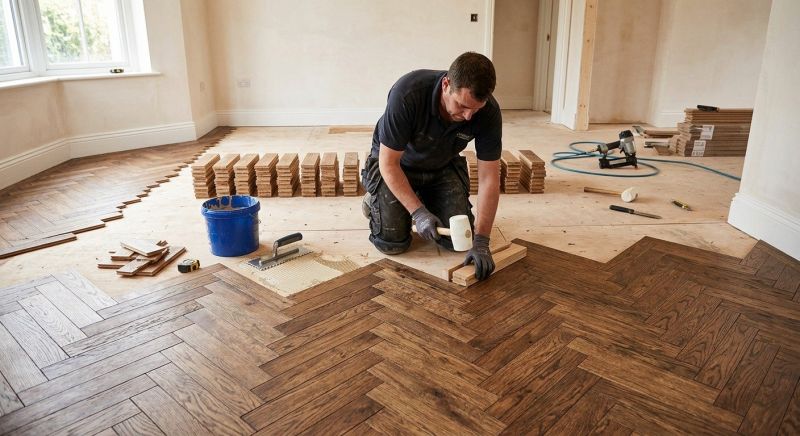 Parquet Flooring Installation in Calvert County, MD