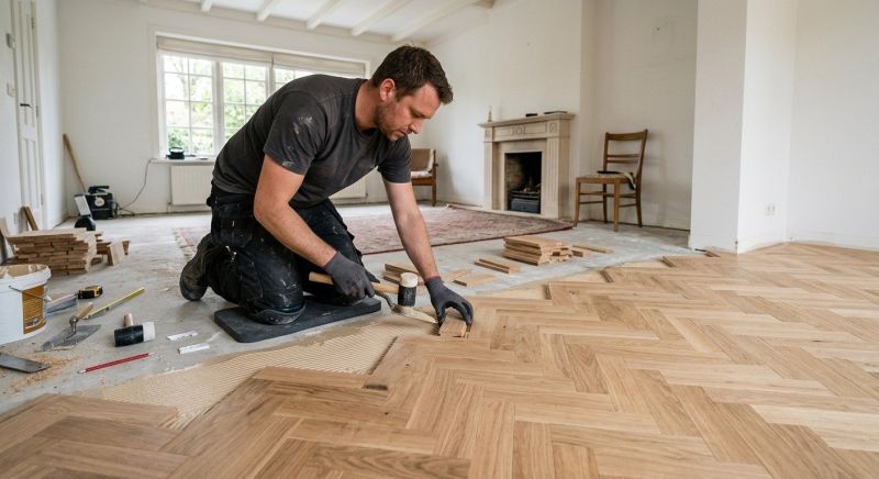 Parquet Flooring Installation in Calvert County, MD