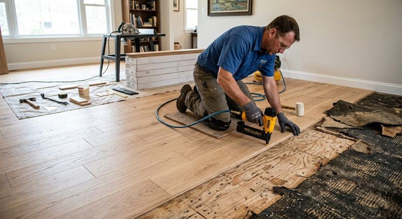 Wood Floor Replacement in Saint Inigoes, MD