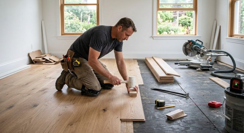 Wood Flooring Installation in Great Mills, MD